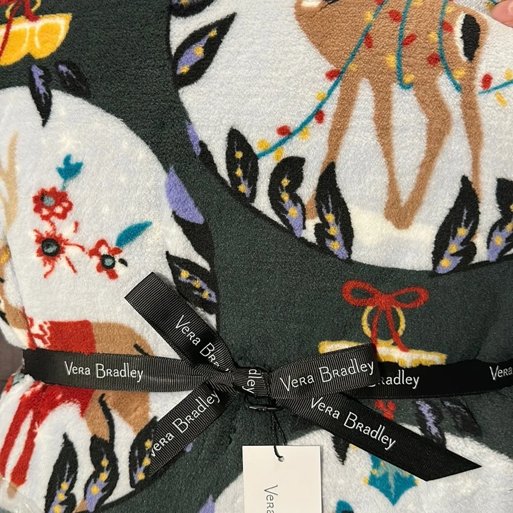 Vera Bradley Oversized Fleece Blanket